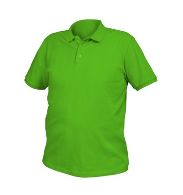 Polo bawełniane zielone 3XL TOBIAS