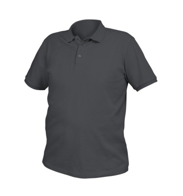 Polo bawełniane ciemnoszare 2XL TOBIAS