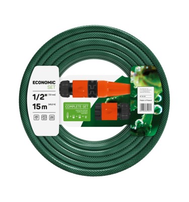 Zestaw wąż ogrodowy 1/2” 20 mb złączki Cellfast