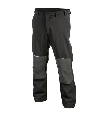 Spodnie robocze ochronne softshell czarne L ELDE