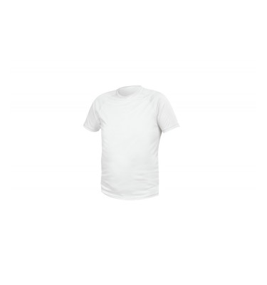 T-Shirt poliestrowy biały 2XL SEEVE