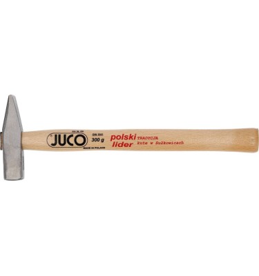 Młotek ślusarski tradycyjny 0,3kg trzonek drewniany Juco
