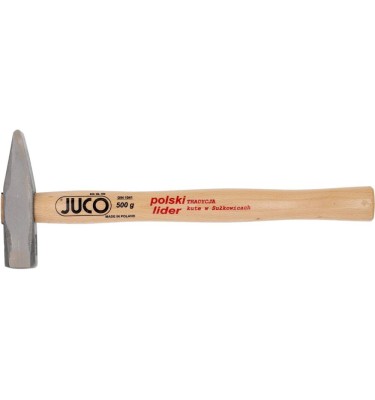 Młotek ślusarski tradycyjny 0,5kg trzonek drewniany Juco
