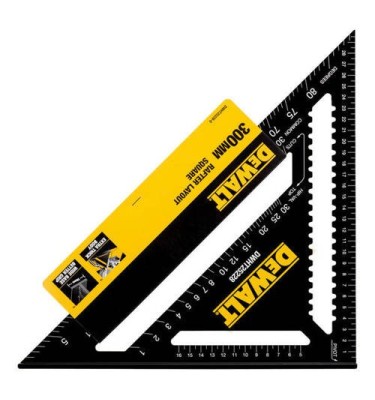 Kątownik ciesielski przymiar dekarski 300mm DeWalt