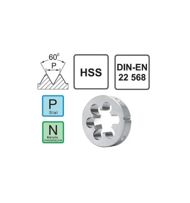 Narzynka M38x1,5 DIN22568 HSS