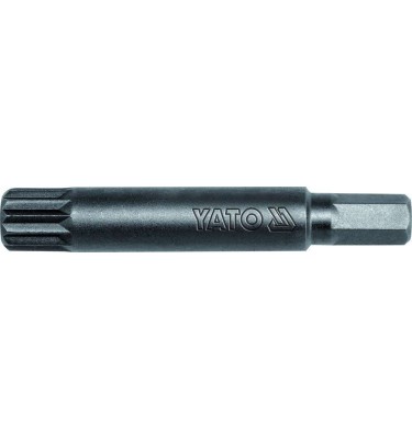 Końcówka wkrętakowa udarowa 8x70mm spline m12, 1szt bit grot