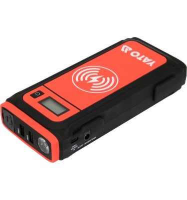 URZĄDZENIE ROZRUCHOWE POWER BANK 16000mAh LCD Z ŁADOWANIEM INDUKCYJNYM Yato
