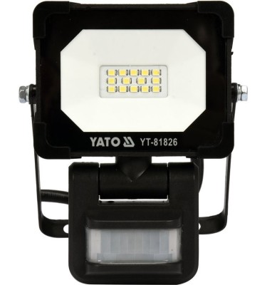 REFLEKTOR LED NAŚWIETLACZ 10W 900LM CZUJNIK RUCHU