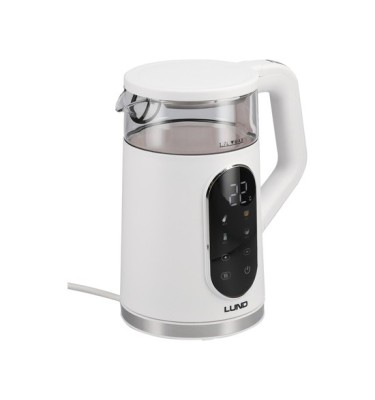 CZAJNIK ELEKTRYCZNY 1,7L, REG.TEMP,BIAŁY