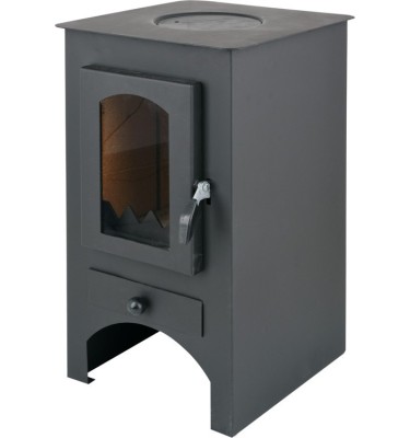 Piec grzewczy z szybą i szamotem SZW6T 73003 Vorel