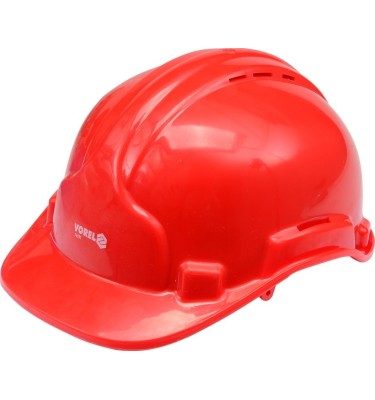 Kask ochronny czerwony 74191 Vorel