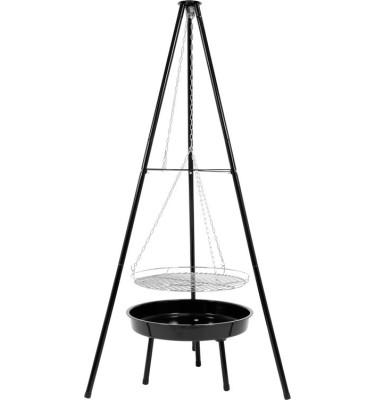 GRILL WISZĄCY NA TRÓJNOGU 52CM 99524 Toya