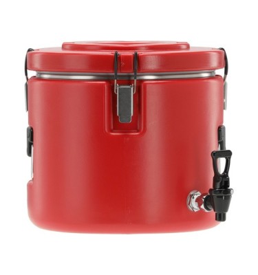 TERMOS TRANSPORTOWY OKRĄGŁY Z KRANEM 15L