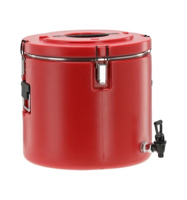 TERMOS TRANSPORTOWY OKRĄGŁY Z KRANEM 30L