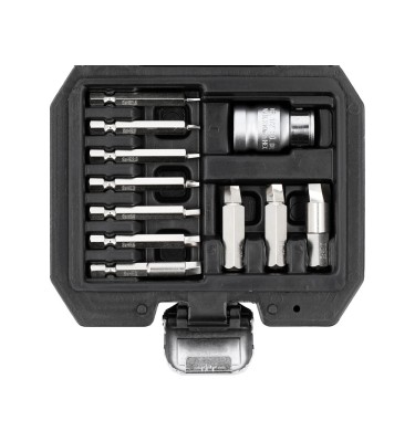 ZESTAW BITÓW DO OBROBIONYCH ŚRUB 11 ELEMENTÓW