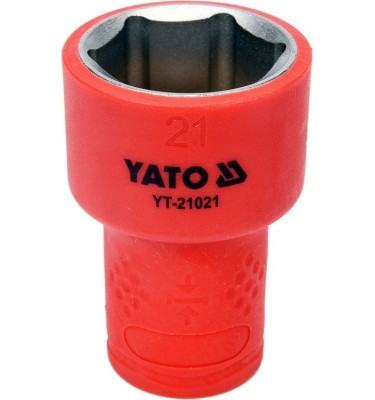 NASADKA IZOLOWANA 21MM 3/8 6-KĄT. VDE YT-21021 YATO