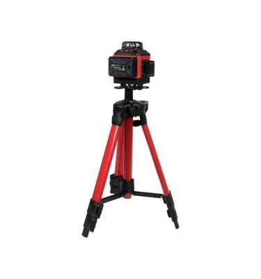 LASER KRZYŻOWY 4D 16 LINII ZIELONY ZESTAW AKCESORIA STATYW WALIZKA