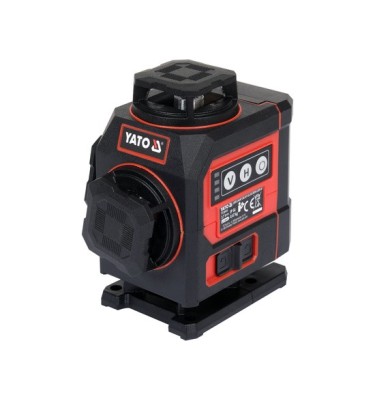 MINI LASER SAMOPOZIOMUJĄCY ZIELONY 16 LINIOWY 4D Z AKCSESORIAMI ETUI Yato