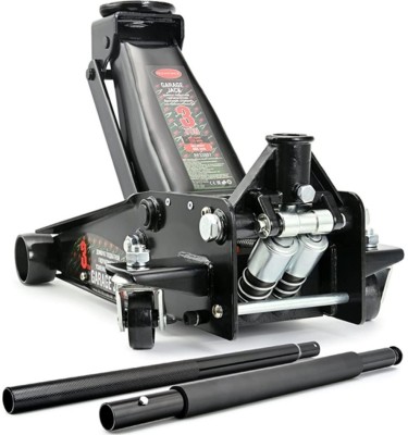 Podnośnik hydrauliczny dwutłokowy 3t (h min130mm, h max 495mm) ŻABA LEWAREK  zdjęcie ok????