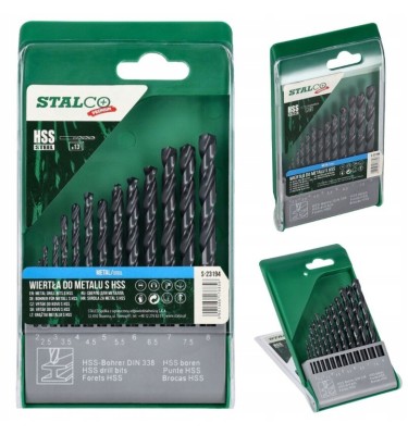 Komplet wierteł 13 elementów S-23194