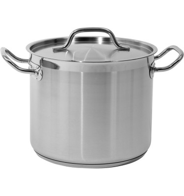 GARNEK WYSOKI Z POKRYWKĄ ZE STALI NIERDZEWNEJ 24x20CM 9L YG-00003 YATO