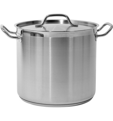 GARNEK WYSOKI Z POKRYWKĄ ZE STALI NIERDZEWNEJ 28x25CM 15,4L YG-00004 YATO