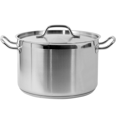 GARNEK ŚREDNI Z POKRYWKĄ ZE STALI NIERDZEWNEJ 28x18CM 11,1L YG-00024 YATO