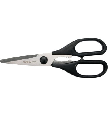NOŻYCZKI KUCHENNE ROZKŁADANE Z DZIADKIEM DO ORZECHÓW YG-02366 YATO