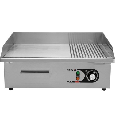 PŁYTA GRILLOWA 1/2 GŁADKA 55CM YG-04586 YATO