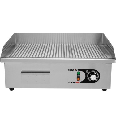 ELEKTRYCZNA PŁYTA GRILLOWA RYFLOWANA 55CM YG-04587 YATO