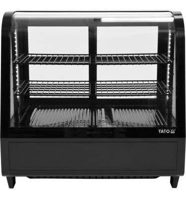 WITRYNA CHŁODNICZA 100L 68x45x67 CZARNA YG-05020 YATO