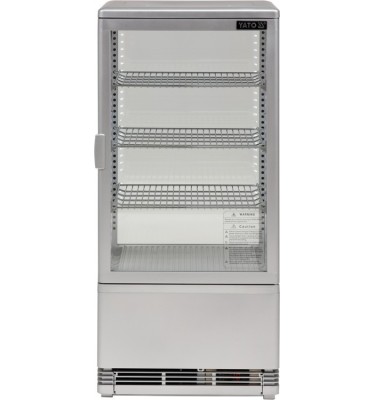 WITRYNA CHŁODNICZA 78L 42x38x96 SREBRNA YG-05057 YATO