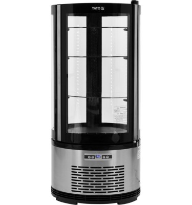 WITRYNA CHŁODNICZA 100L 48x48x103 CZARNA YG-05094 YATO