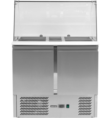 STÓŁ CHŁODNICZY Z NADSTAWKĄ 240L 2 DRZWIOWY Z NADSTAWKĄ YG-05260 YATO