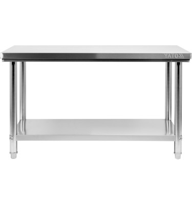 STÓŁ CENTRALNY SKŁADANY Z PÓŁKĄ 1600×600×H850 YATO
