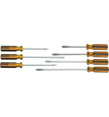 Wkrętaki z plastikową rękojeścią kpl.7 szt./blister/ 64070 Vorel