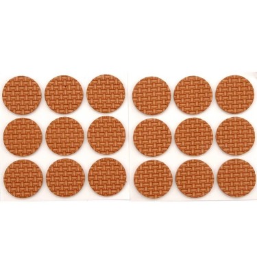 Podkładki z pianki 25mm brązowe 18szt. 74882 Vorel