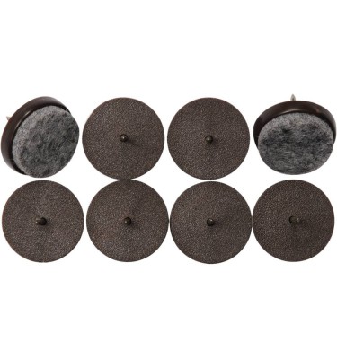 Podkładki plastikowo filcowe na gwóźdź 28mm 8szt. 74923 Vorel