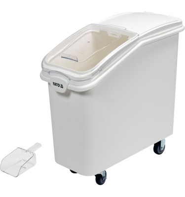 POJEMNIK NA KÓŁKACH NA PRODUKTY SYPKIE PP/PC 81L YG-09109 YATO