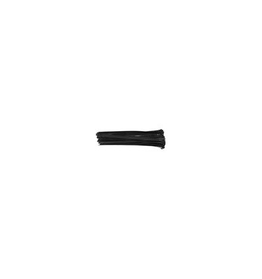 OPASKI PLASTIKOWE ROZPINANE 7,6x200mm 50szt. CZARNE