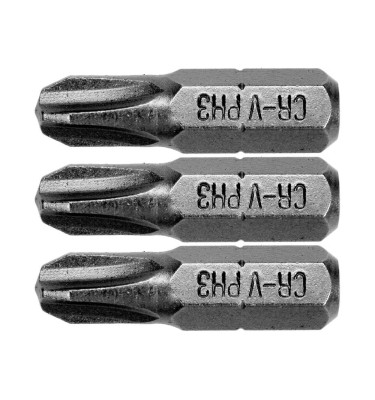 BITY 1/4"X25 MM PH3 3 SZT 65454 Sthor