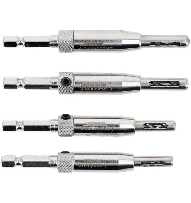 ZESTAW WIERTEŁ SAMOCENTRUJĄCYCH 4 SZT.