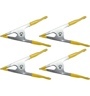 ZESTAW ŚCISKÓW ŚCISKI SPRĘŻYNOWE 100 mm 4 sztuki