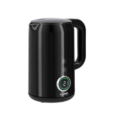 CZAJNIK ELEKTRYCZNY 1,7L, REGULACJA TERMPERATURY CZARNY