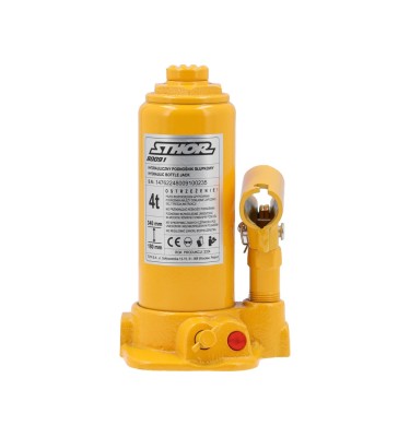 BUTELKOWY PODNOŚNIK SŁUPKOWY TŁOKOWY HYDRAULICZNY 4T