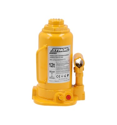 BUTELKOWY PODNOŚNIK TŁOKOWY HYDRAULICZNY SŁUPKOWY 12T