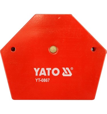 Spawalniczy kątownik magnetyczny 111x136x24 mm YT-0867 YATO