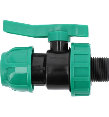 ZAWÓR KULOWY 32MM X 1" PP