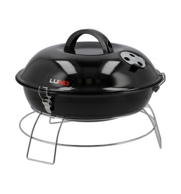 GRILL WĘGLOWY PRZENOŚNY, RUSZT 36CM
