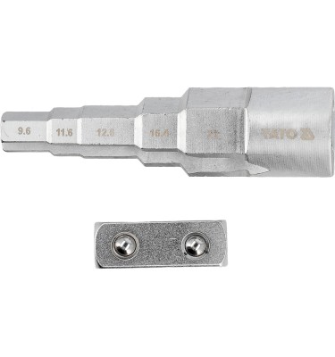 KLUCZ STOPNIOWY Z ADAPTEREM 1/2"
